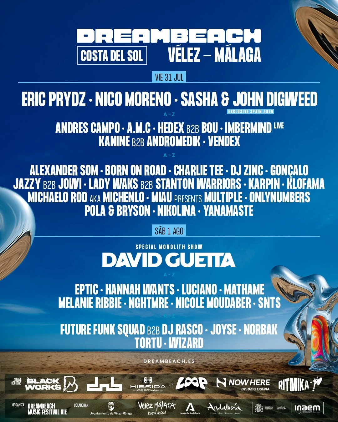 Dreambeach Costa del Sol 2026