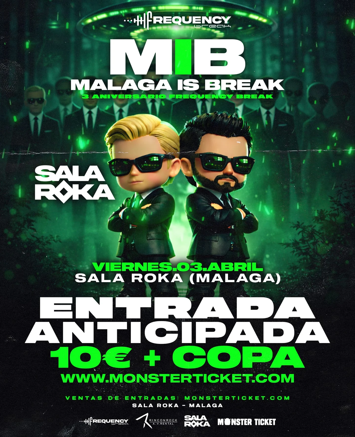 Malaga is Break (3 Aniversario Frequency Break)