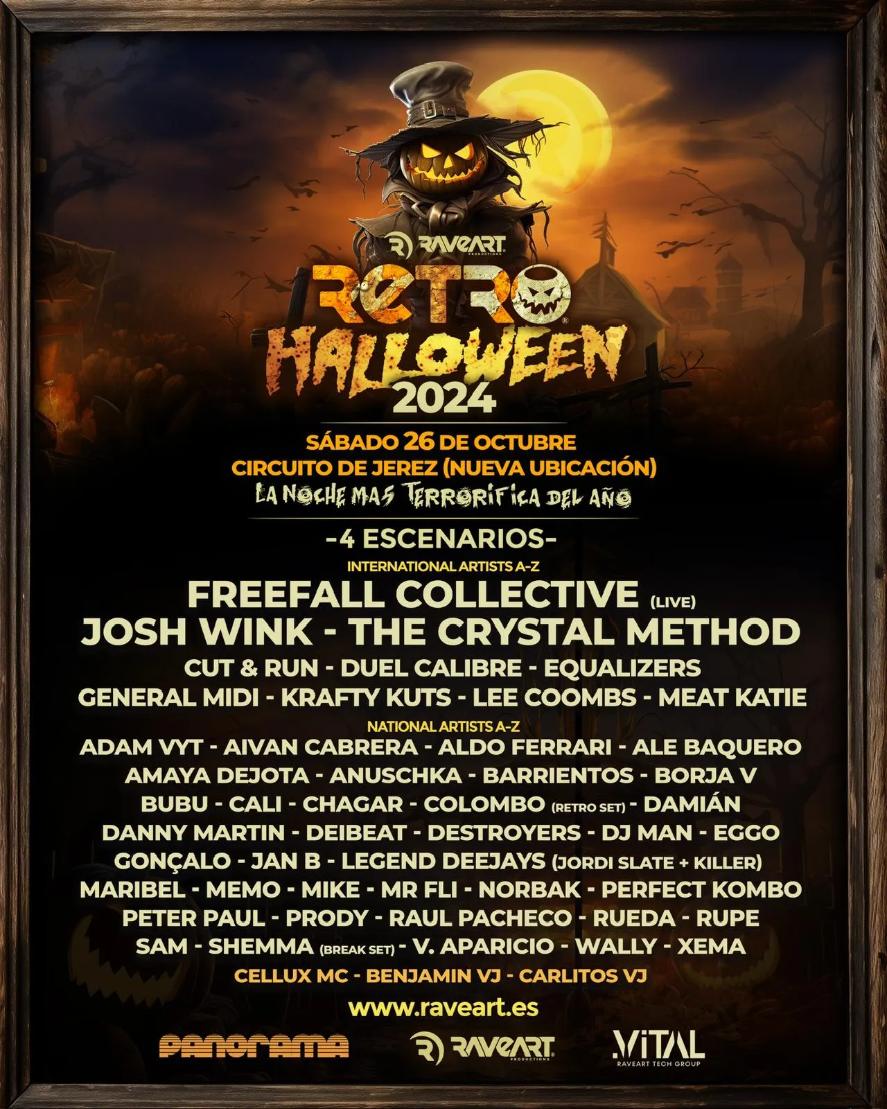Raveart Retro Halloween 2024