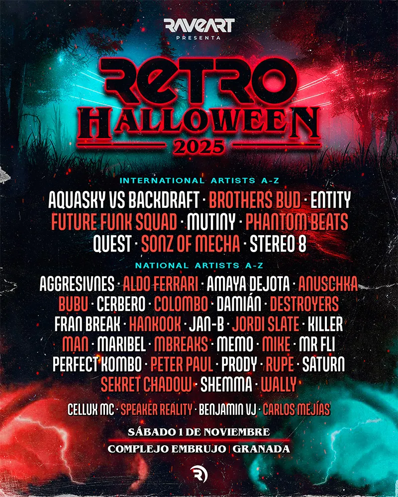 Raveart Retro Halloween 2025